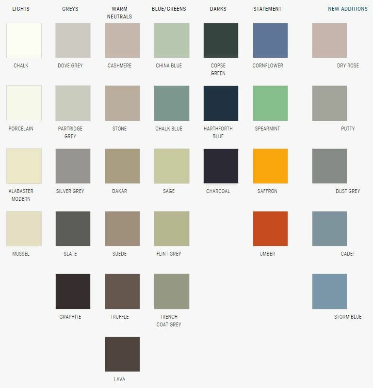 paint to order colour pallette paint to order colour pallette