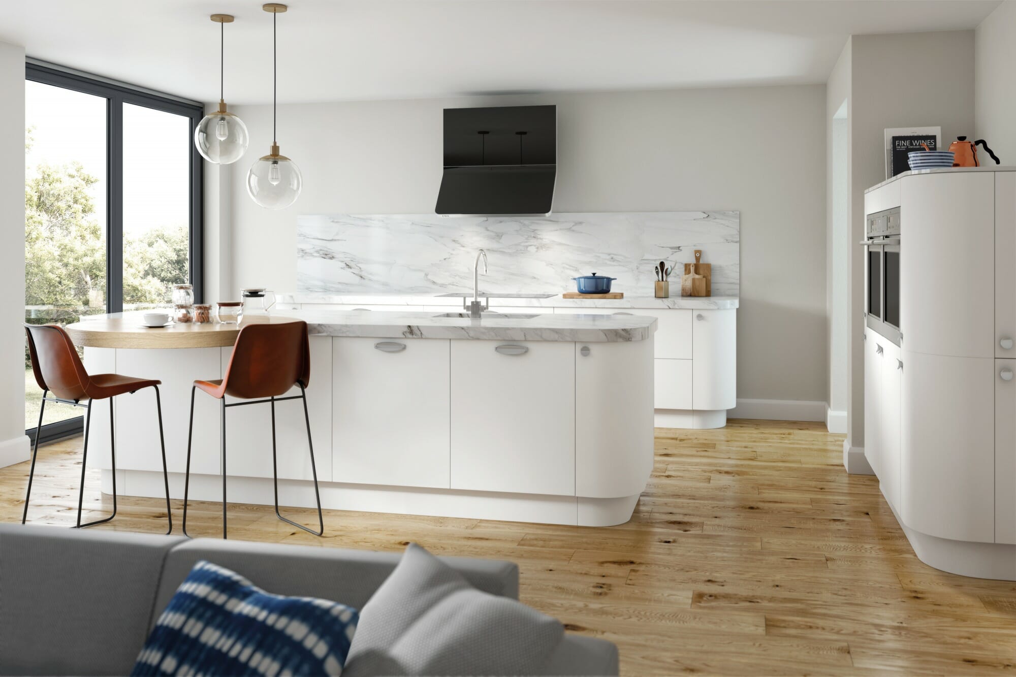 Lastra White Kitchen