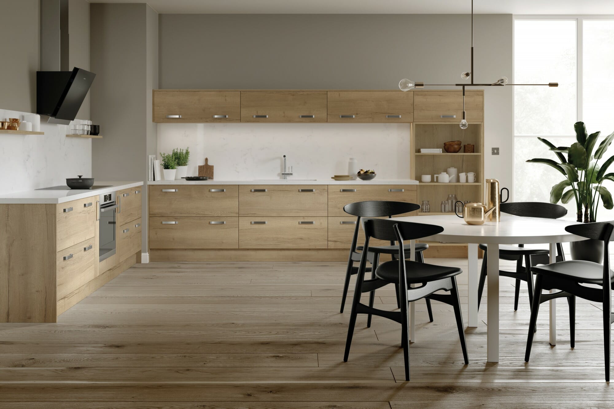 Linear Natural Halifax Oak