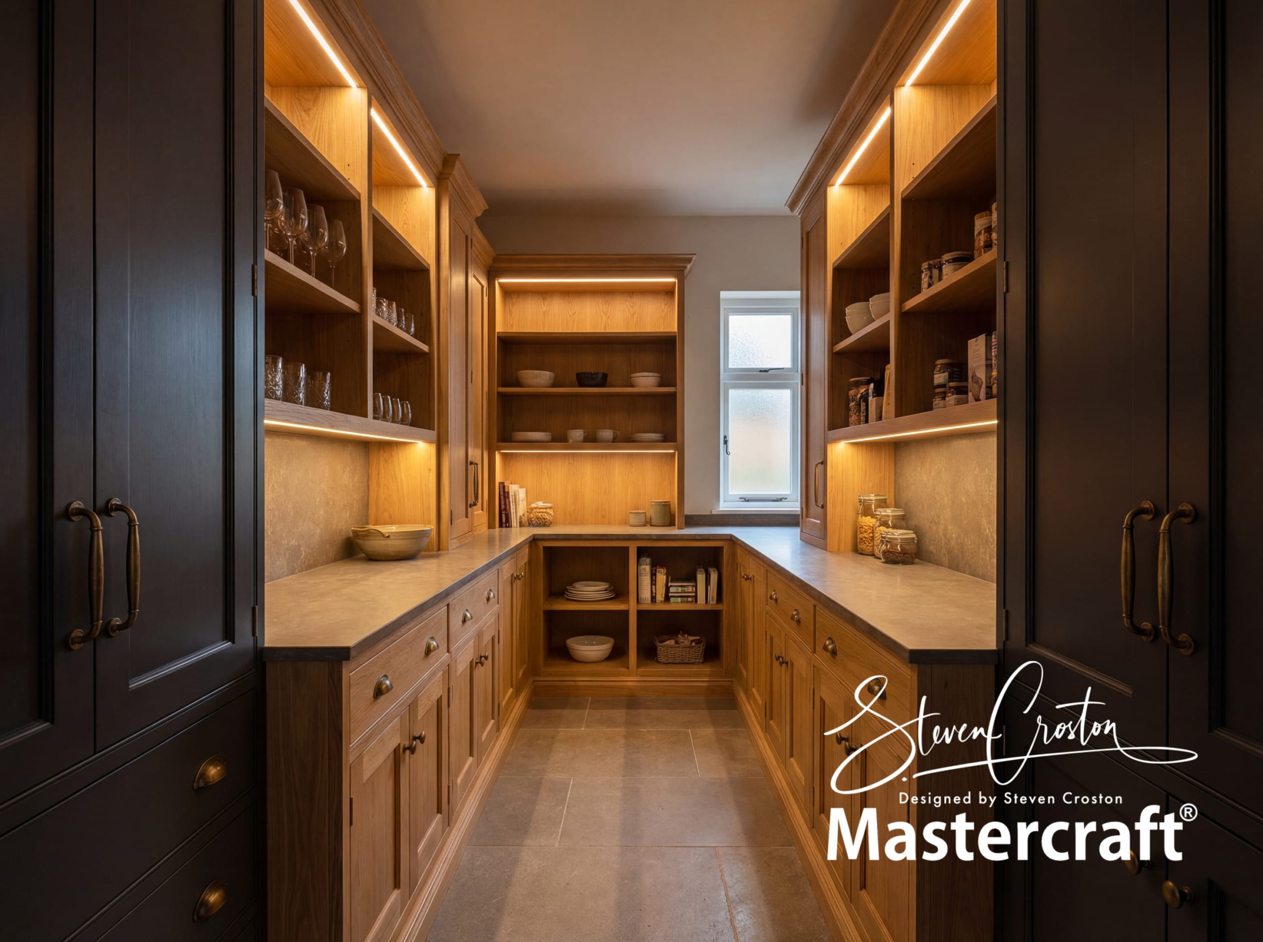 Nano_Banana_Pro_Luxury_walk_in_butler_s_pantry_interior_U_shaped_oak_lined_cabinetry_full_height_s_2 Bespoke Mastercraft kitchen cabinetry, nano banana pro luxury walk in butler s pantry interior u shaped oak lined cabinetry full height s 2, handcrafted fitted kitchen design