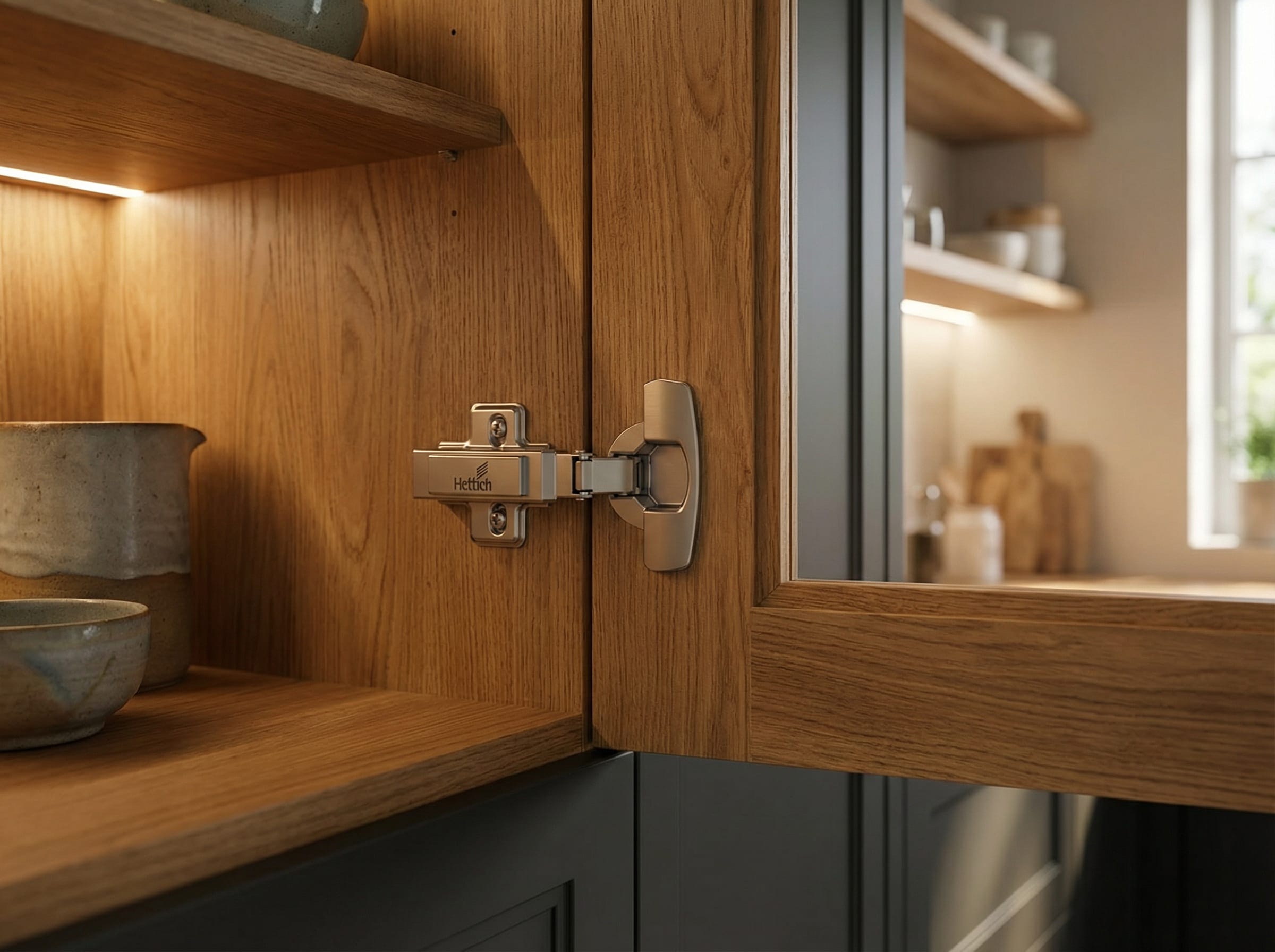 hinge-quality Mastercraft Signature soft closing hinges