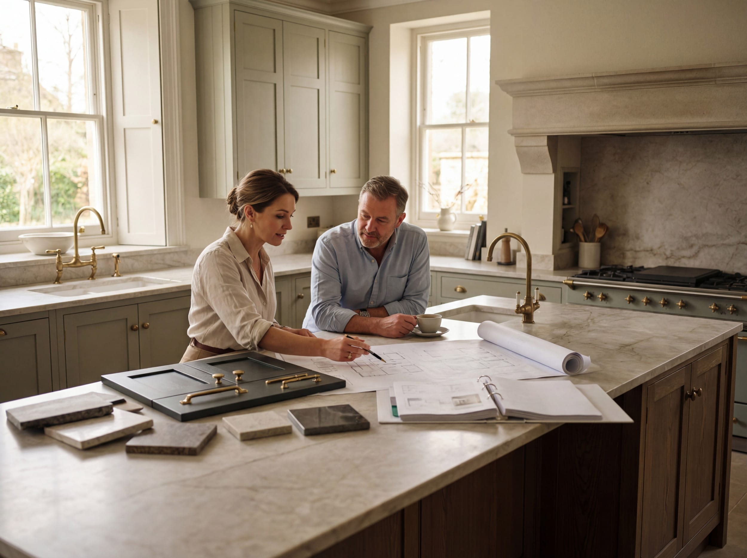 Bespoke Mastercraft kitchen cabinetry, private client 1, handcrafted fitted kitchen design