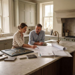 Bespoke Mastercraft kitchen cabinetry, private client 1, handcrafted fitted kitchen design