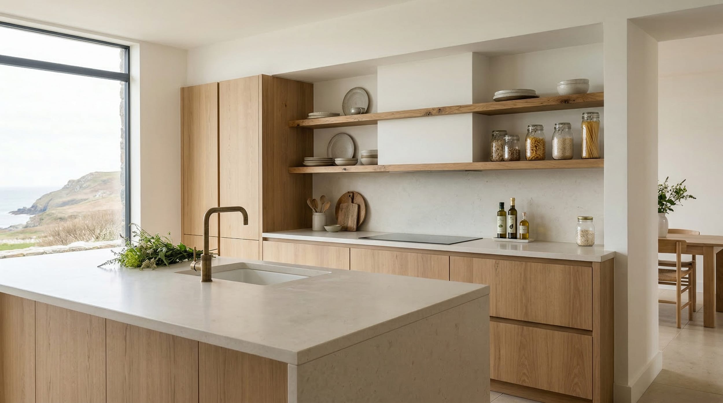 When open shelving works in a kitchen, and when it doesn’t