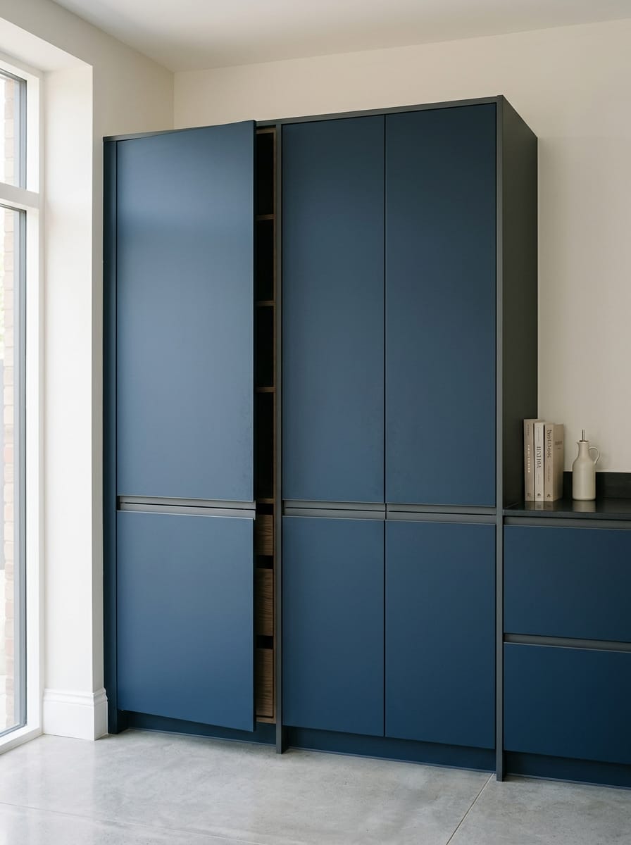 portrait2_600x800-113 Bespoke kitchen installation, full-height cabinetry and considered storage design