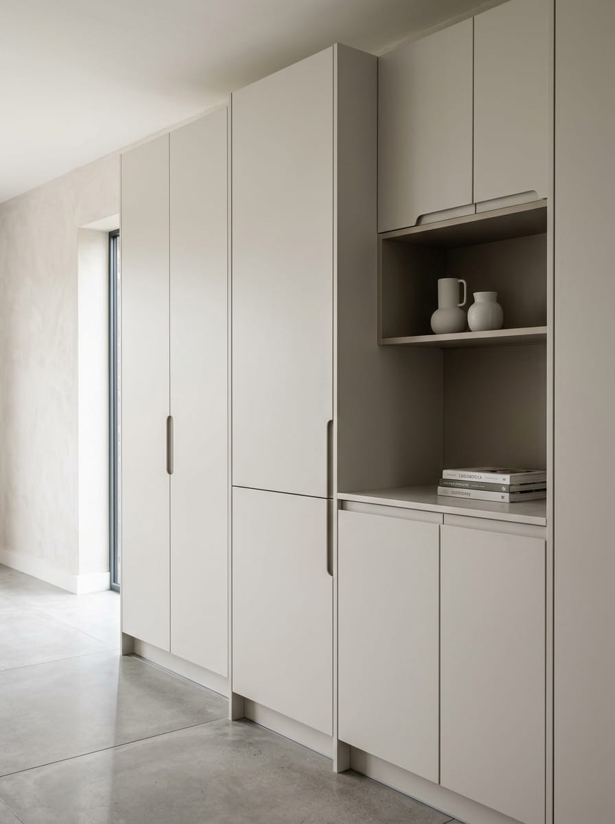 portrait2_600x800-186 Bespoke kitchen installation, full-height cabinetry and considered storage design