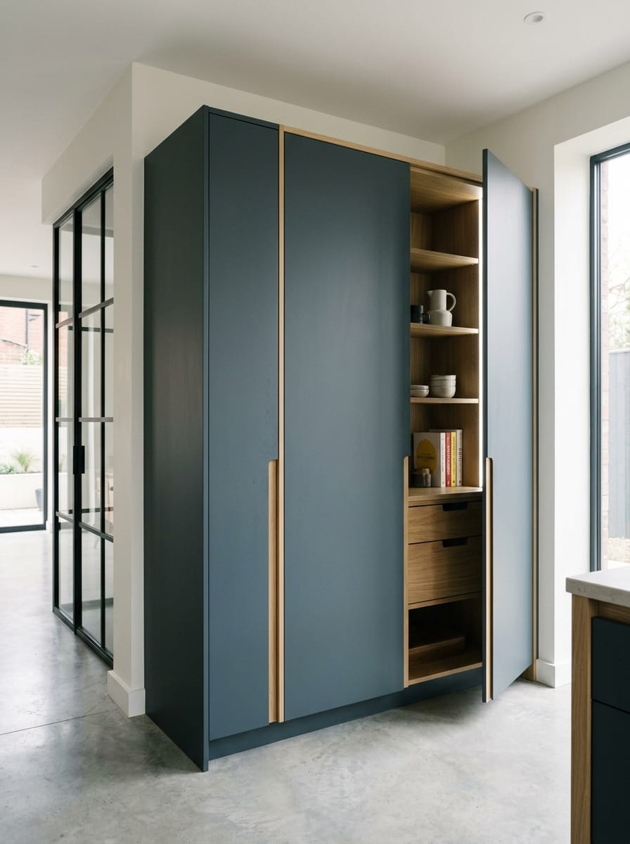 portrait2_600x800-190 Bespoke kitchen installation, full-height cabinetry and considered storage design