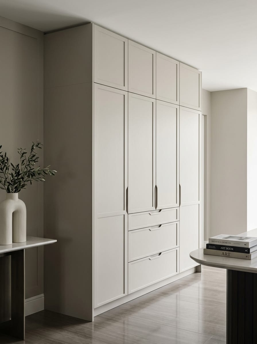 portrait2_600x800-201 Bespoke kitchen installation, full-height cabinetry and considered storage design