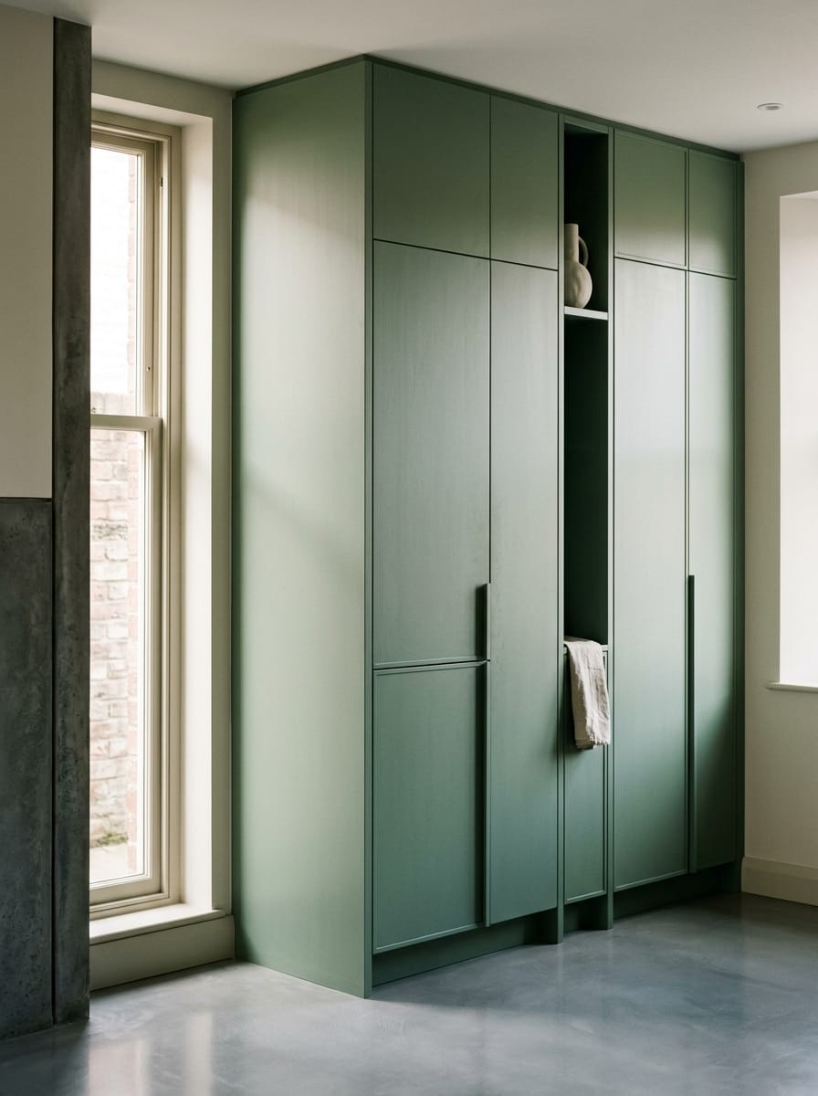 portrait2_600x800-238 Bespoke kitchen installation, full-height cabinetry and considered storage design