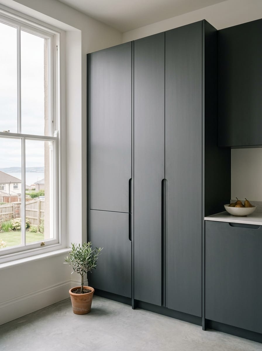 portrait2_600x800-243 Bespoke kitchen installation, full-height cabinetry and considered storage design