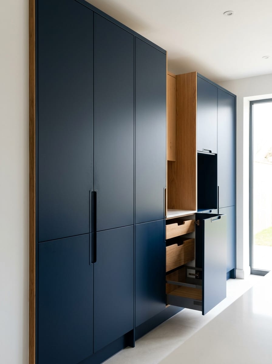 portrait2_600x800-262 Bespoke kitchen installation, full-height cabinetry and considered storage design