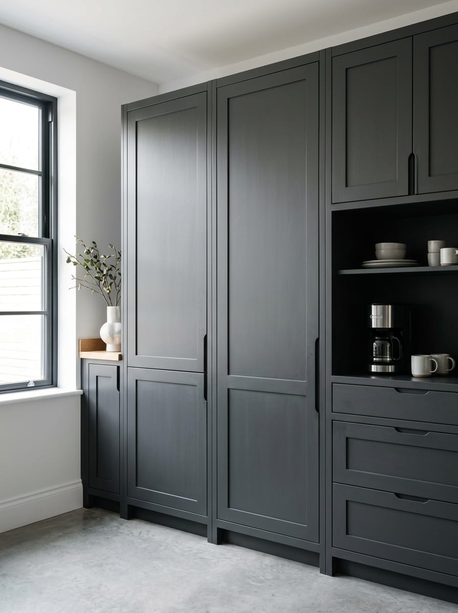 portrait2_600x800-266 Bespoke kitchen installation, full-height cabinetry and considered storage design