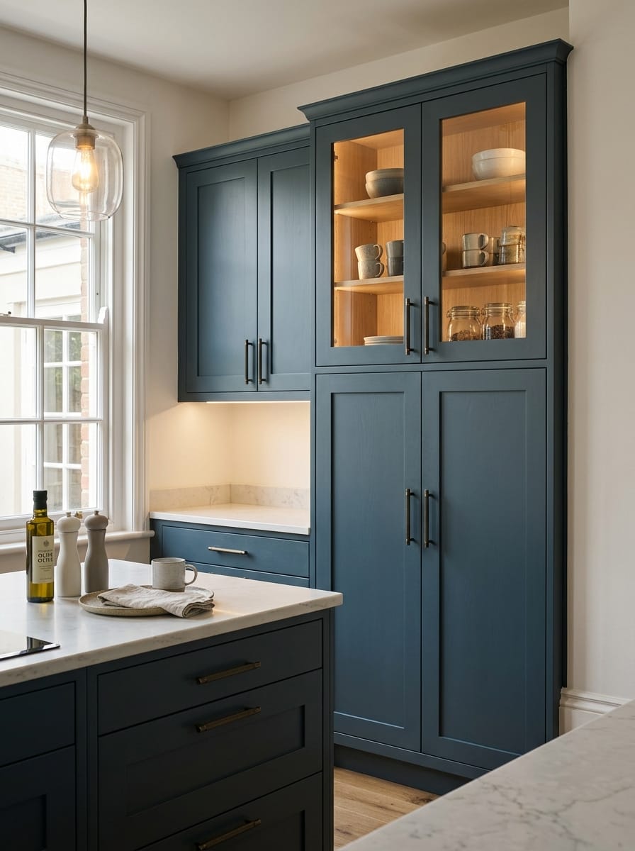 portrait2_600x800-308 Bespoke kitchen installation, full-height cabinetry and considered storage design