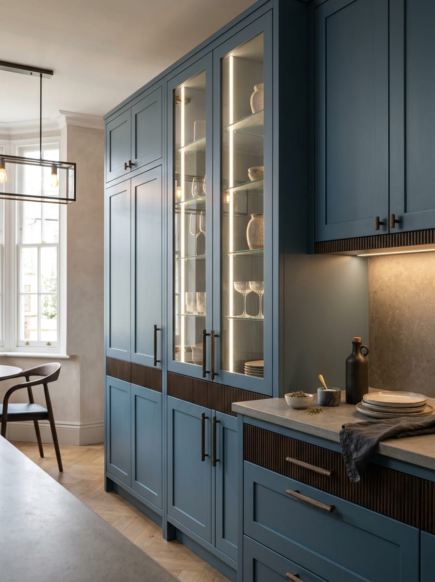 portrait2_600x800-329 Bespoke kitchen installation, full-height cabinetry and considered storage design