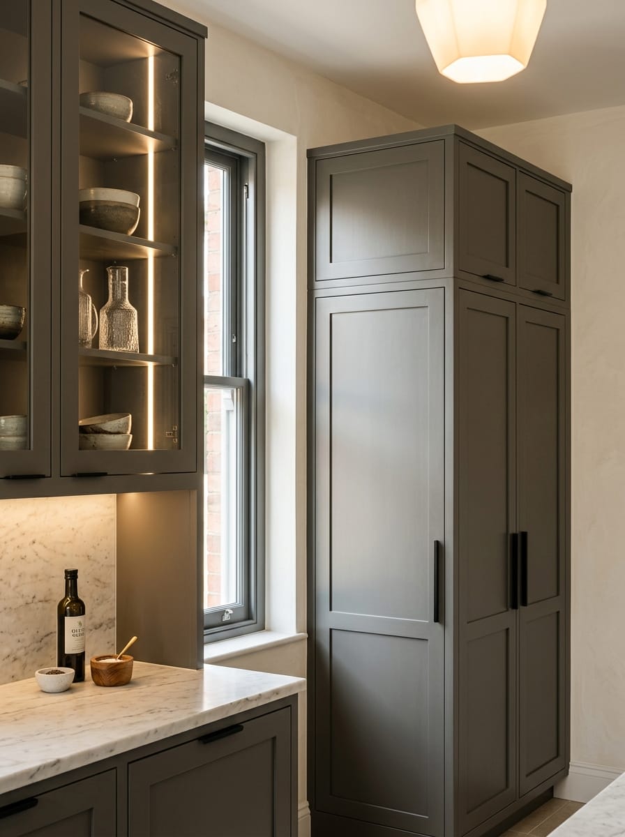 portrait2_600x800-344 Bespoke kitchen installation, full-height cabinetry and considered storage design