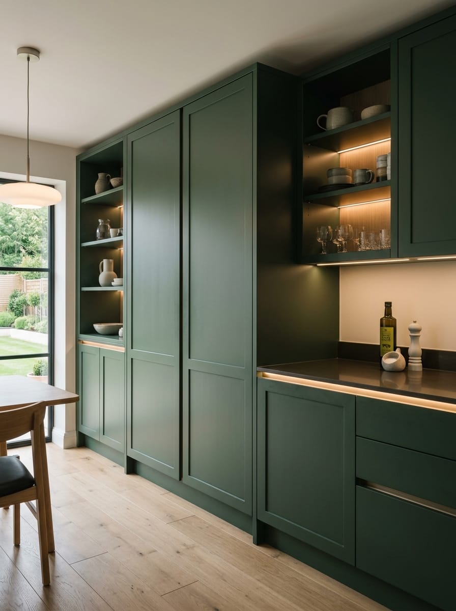 portrait2_600x800-356 Bespoke kitchen installation, full-height cabinetry and considered storage design