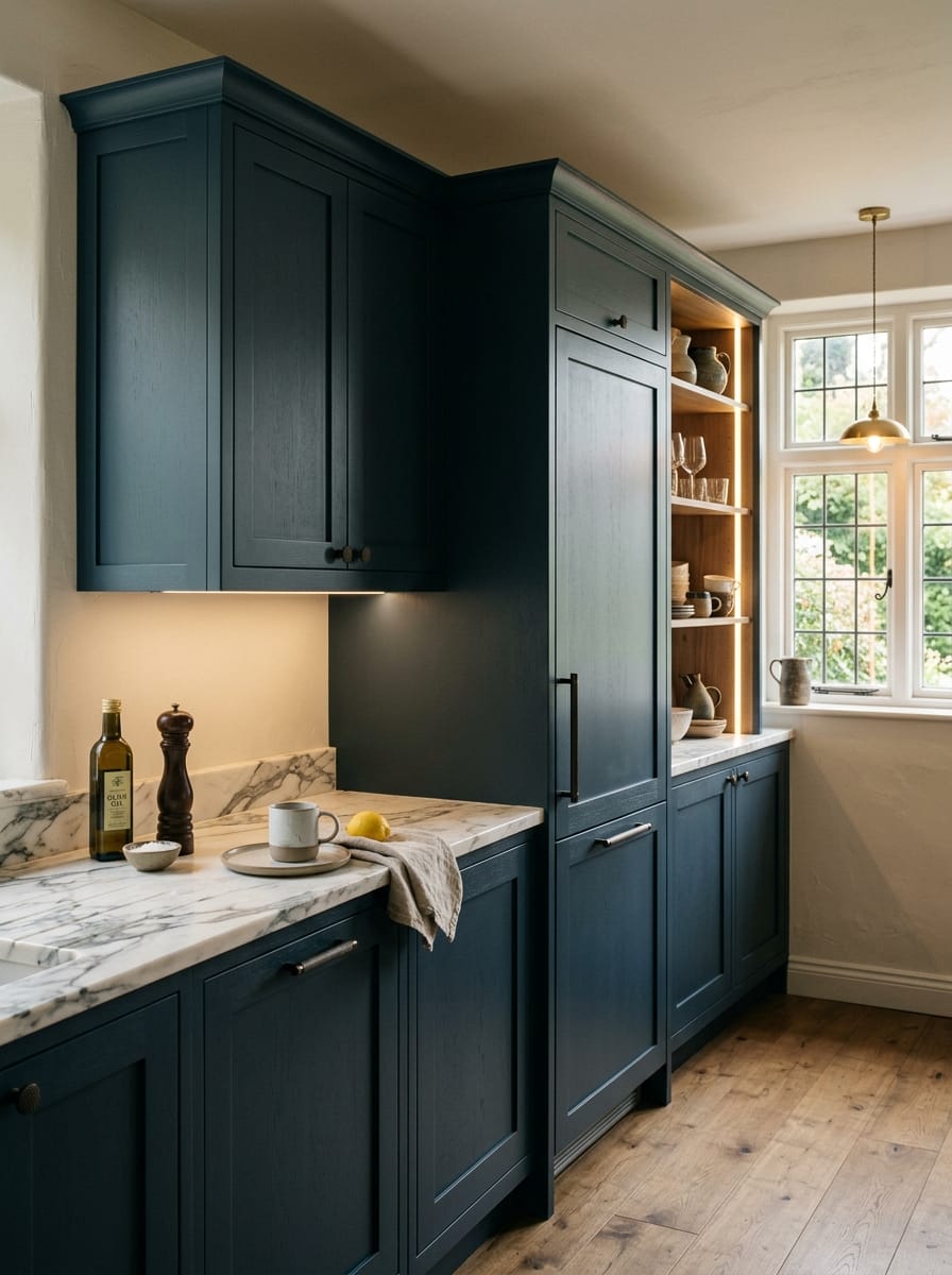 portrait2_600x800-375 Bespoke kitchen installation, full-height cabinetry and considered storage design