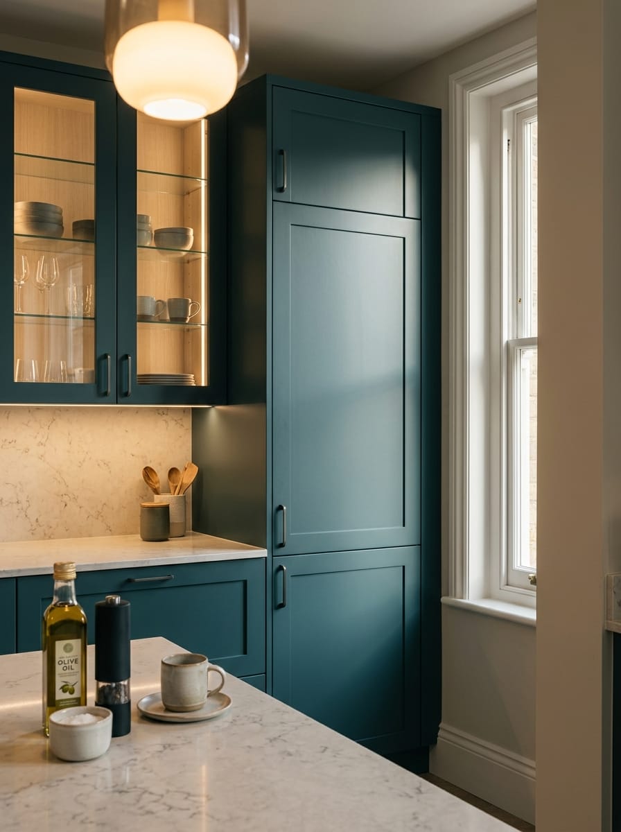 portrait2_600x800-402 Bespoke kitchen installation, full-height cabinetry and considered storage design