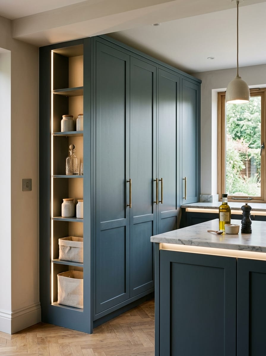 portrait2_600x800-421 Bespoke kitchen installation, full-height cabinetry and considered storage design
