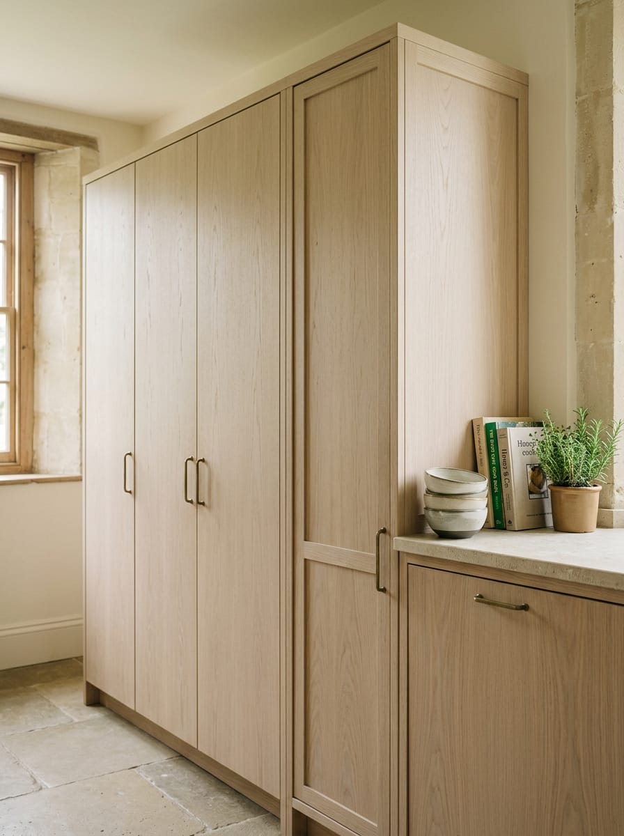 portrait2_600x800-53 Bespoke kitchen installation — full-height cabinetry and considered storage design
