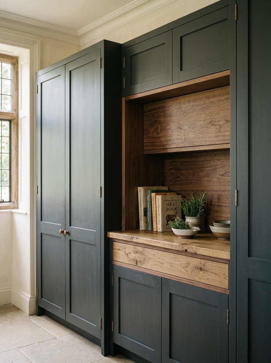portrait2_600x800-61 Bespoke kitchen installation — full-height cabinetry and considered storage design