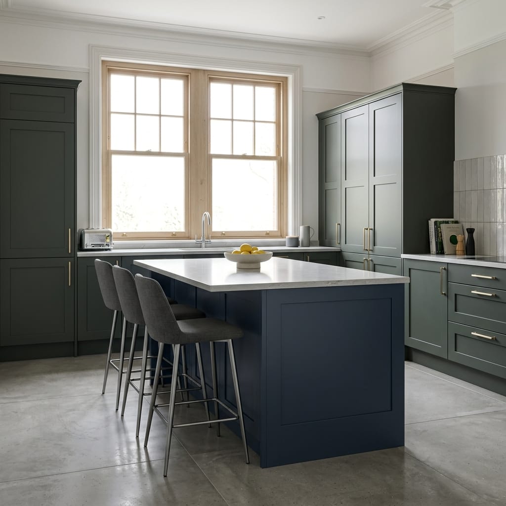 Bespoke kitchen design in a Merseyside home, quality cabinetry and considered layout