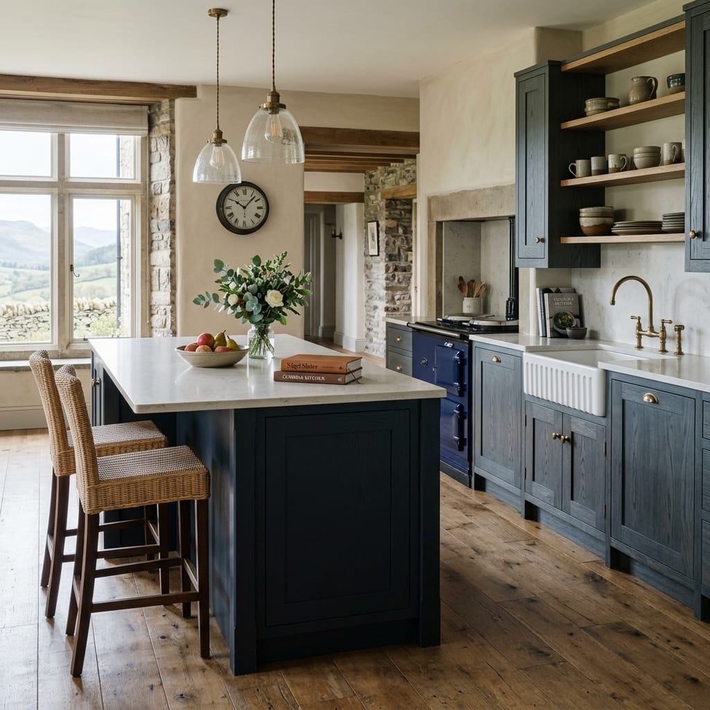 Bespoke kitchen design in a Cumbria home — quality cabinetry and considered layout