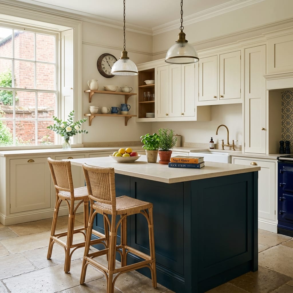 square1_800x800-30 Bespoke kitchen cabinetry detail in a Chester home, painted lay-on shaker cabinetry with quality joinery