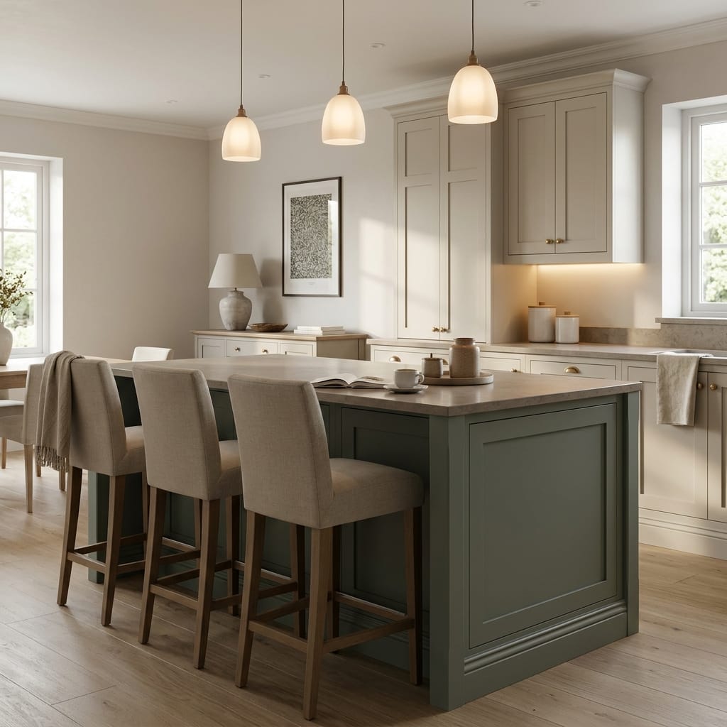 square1_800x800-377 Bespoke kitchen island detail, contemporary in-frame cabinetry with quality joinery