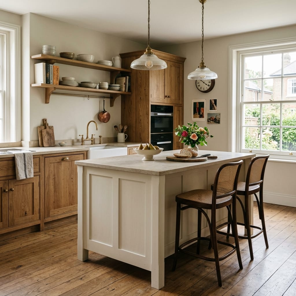 square1_800x800-45 Bespoke kitchen cabinetry detail, timber veneer slab-door cabinetry with quality joinery