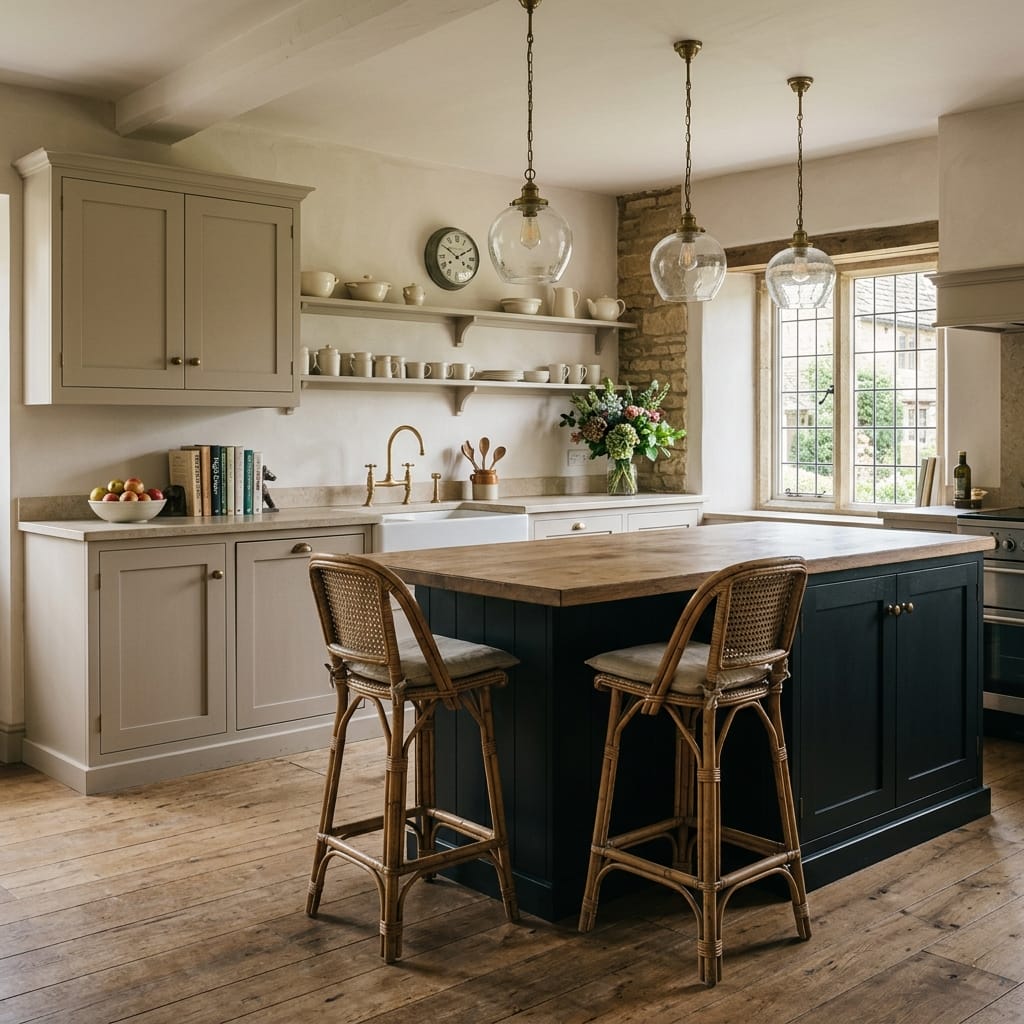 square1_800x800-53 Bespoke kitchen cabinetry detail, painted lay-on shaker cabinetry with quality joinery