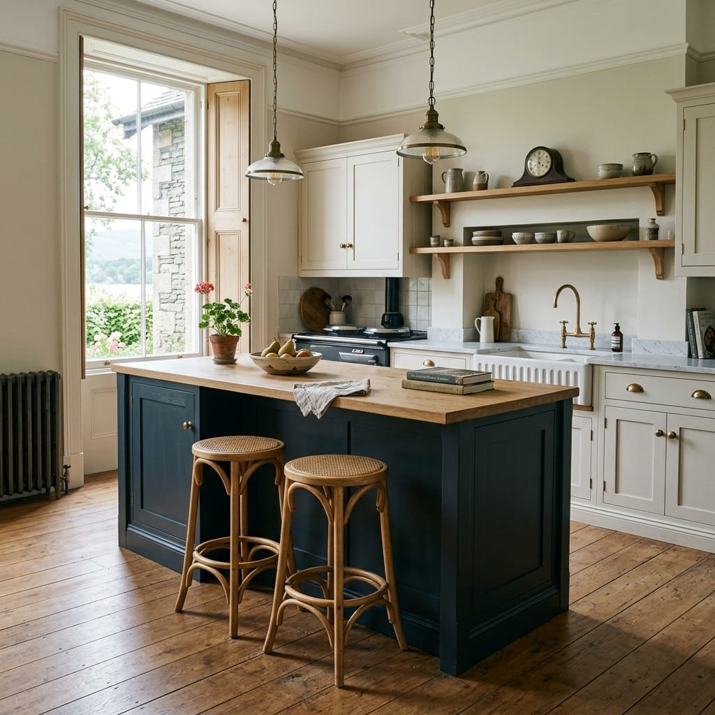 square1_800x800-55 Bespoke kitchen cabinetry detail, painted lay-on shaker cabinetry with quality joinery