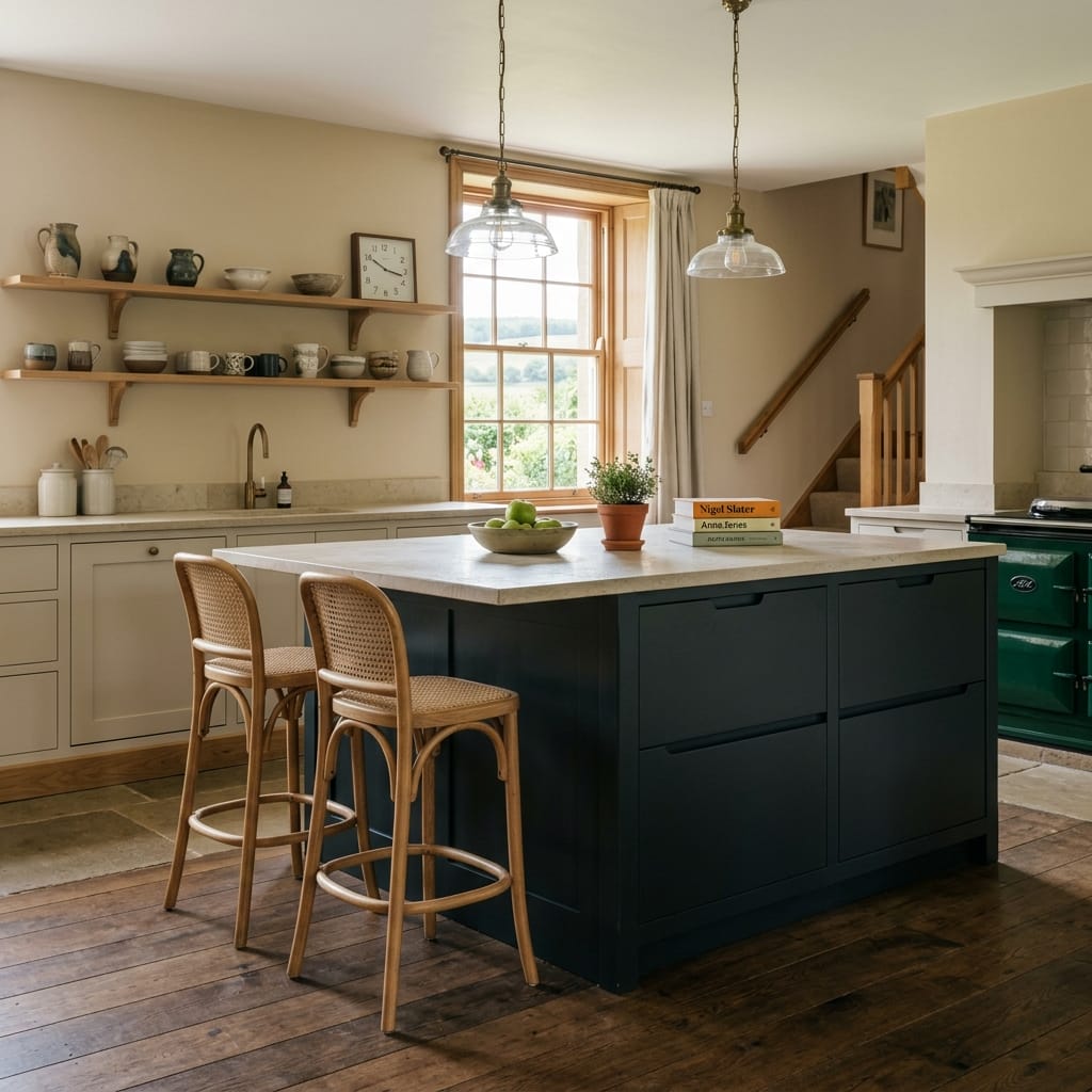 square1_800x800-58 Bespoke kitchen cabinetry detail, matt painted handleless slab cabinetry with quality joinery