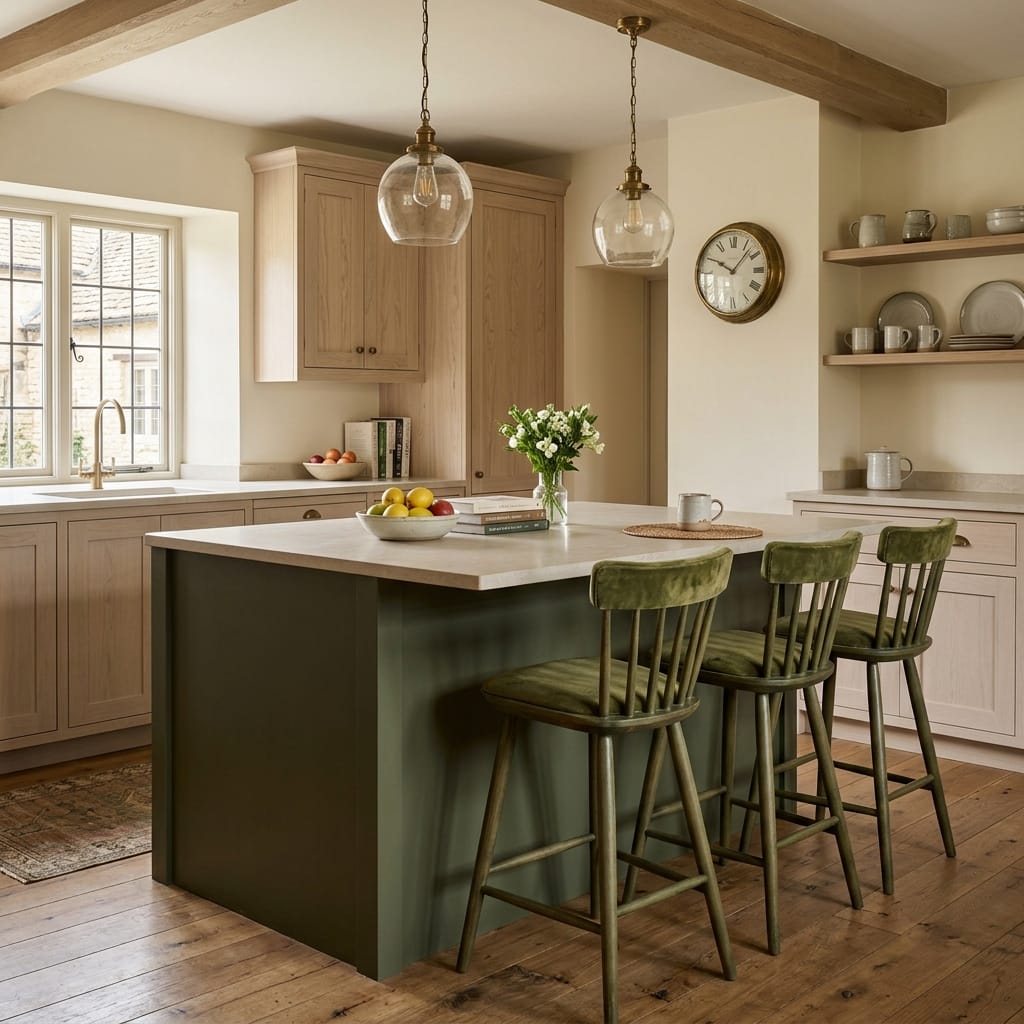 square1_800x800-75 Bespoke kitchen cabinetry detail, timber veneer slab-door cabinetry with quality joinery