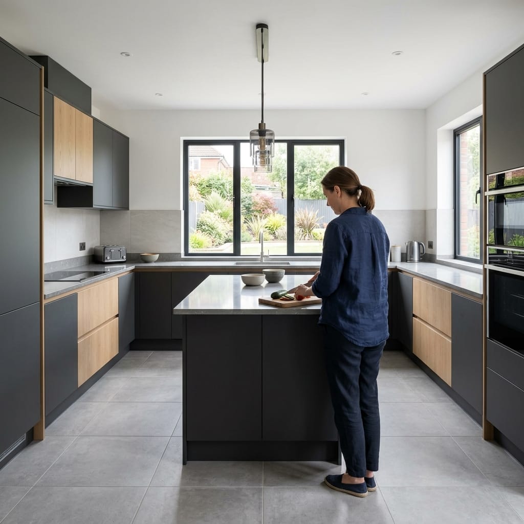 square2_800x800-148 Bespoke kitchen designed for a Fleetwood home, quality materials and considered layout