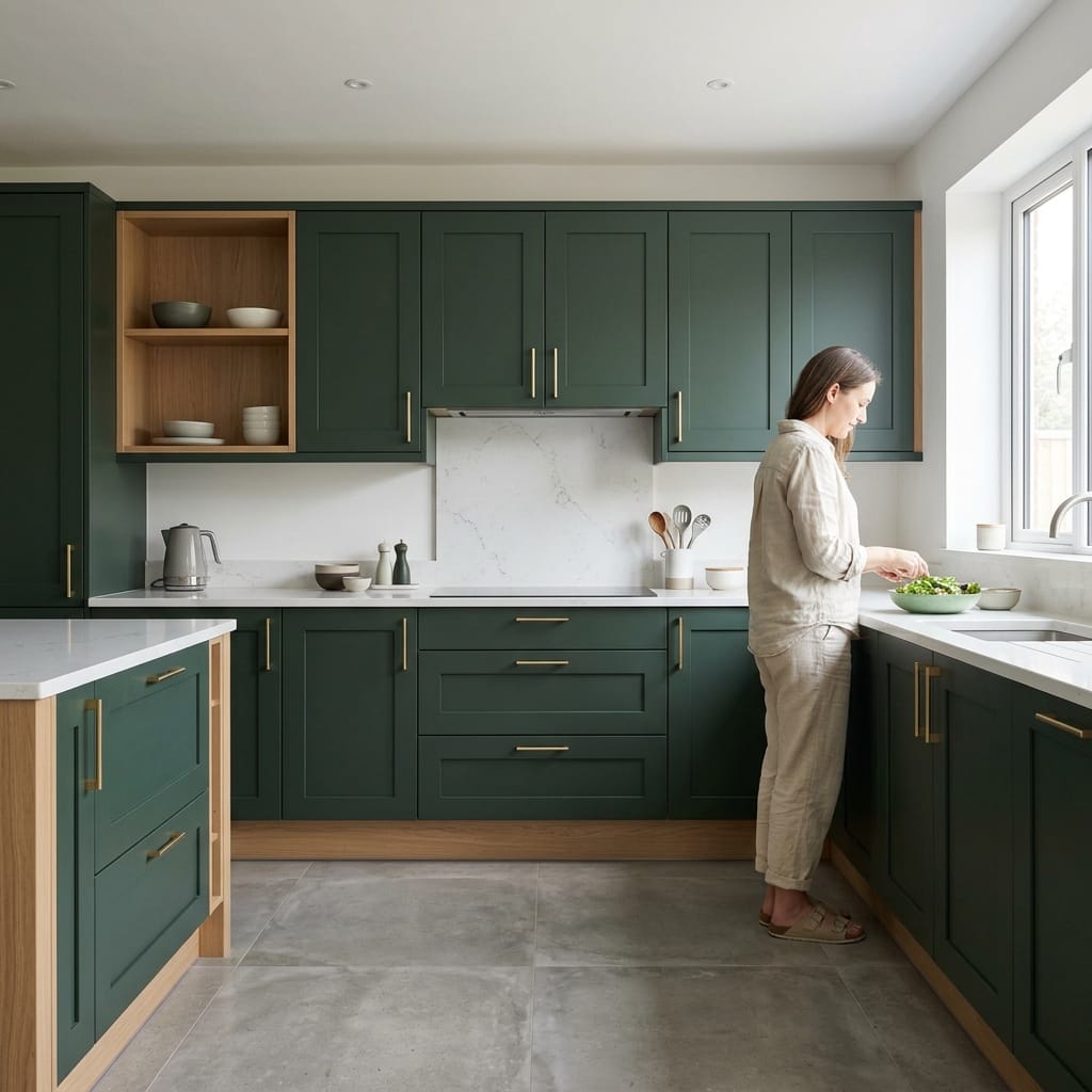 Bespoke kitchen designed for a Hessle home, quality materials and considered layout