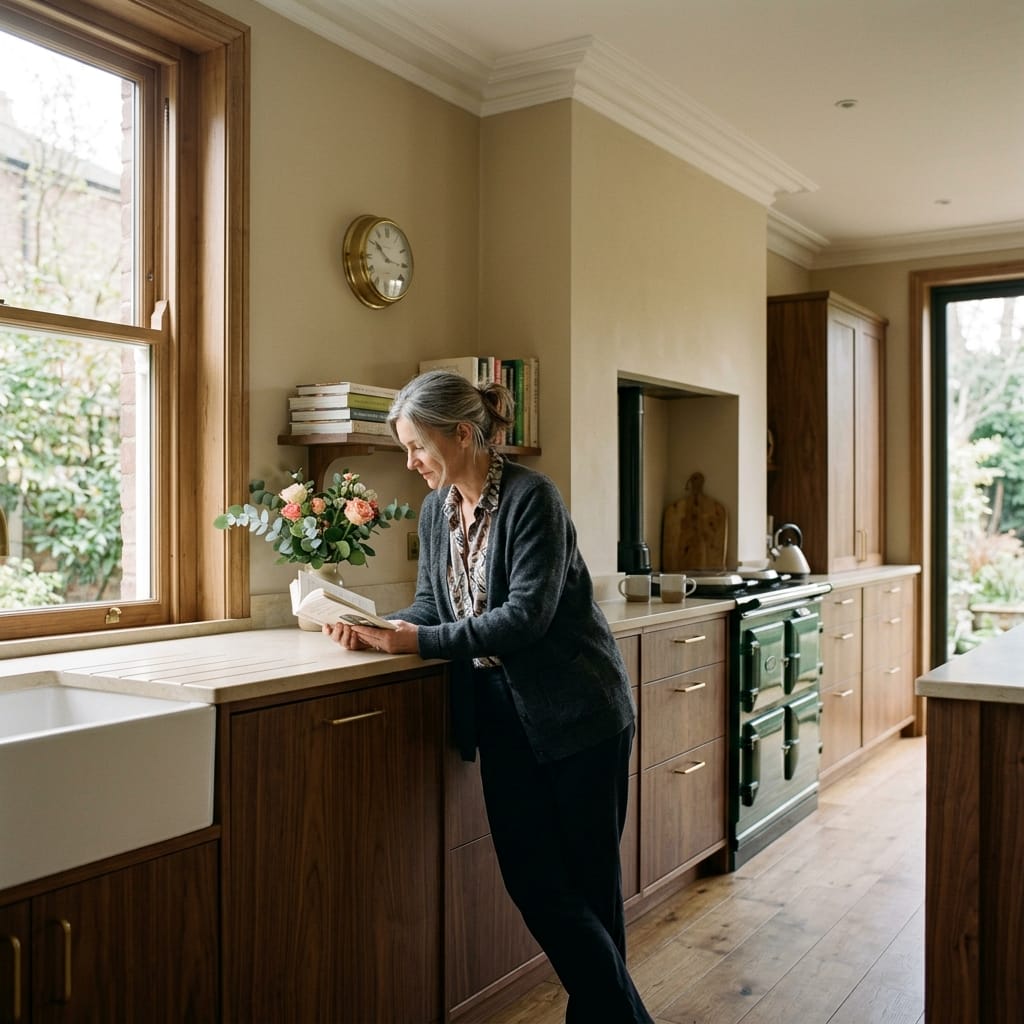 Bespoke kitchen designed for a Wilmslow home — quality materials and considered layout