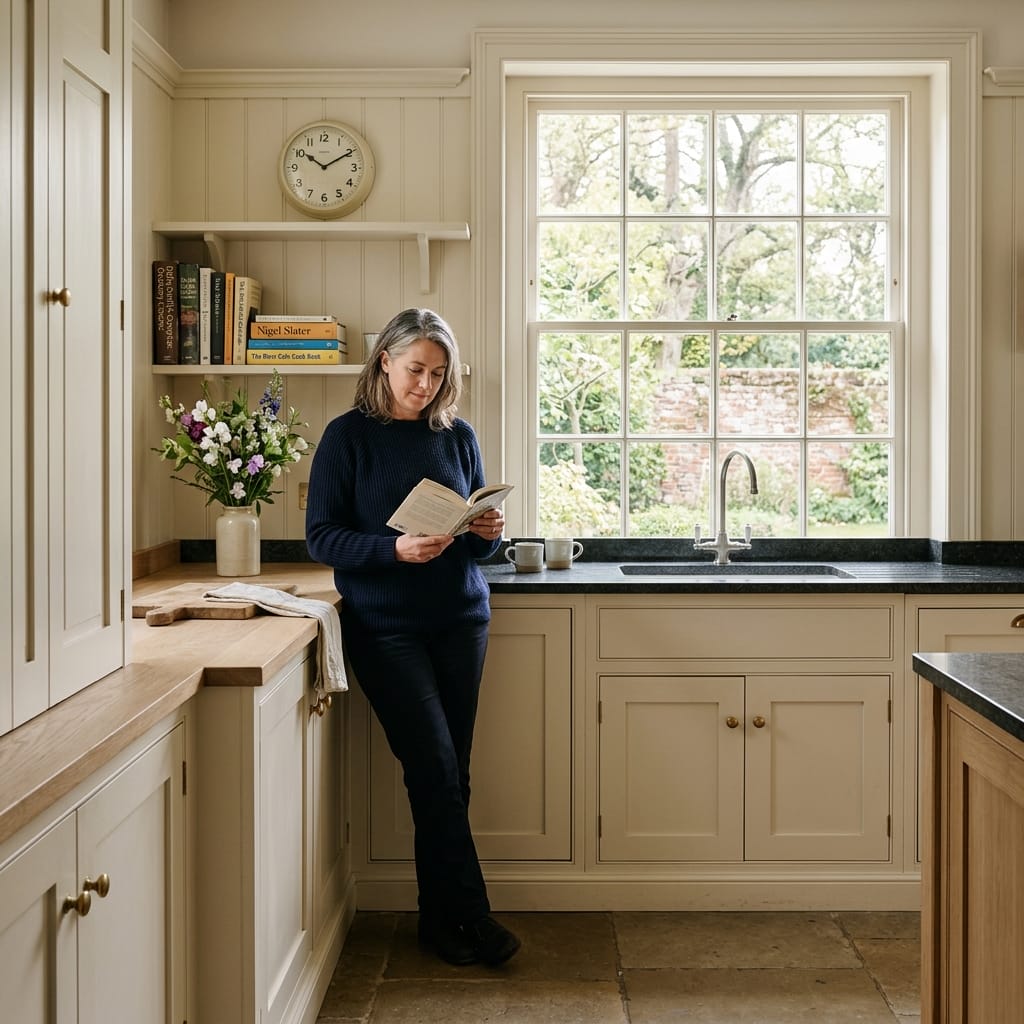 Bespoke kitchen designed for a Maidenhead home — quality materials and considered layout