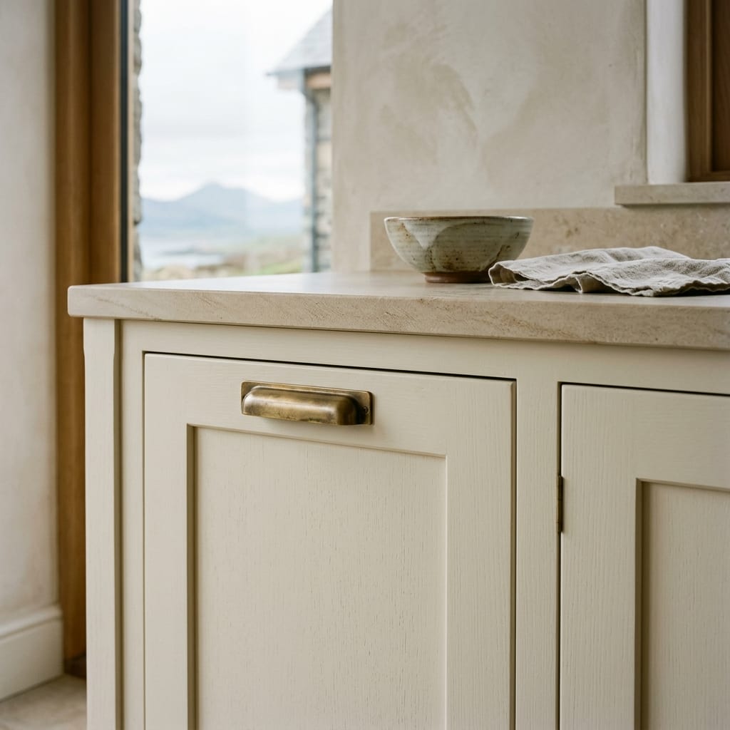 Mastercraft kitchen craftsmanship in Wales — bespoke joinery and premium material quality