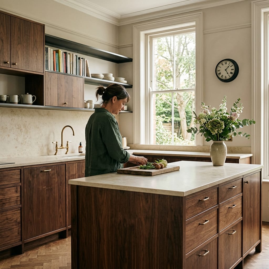 Mastercraft bespoke kitchen in Greater Manchester — designed, manufactured and installed by our own team