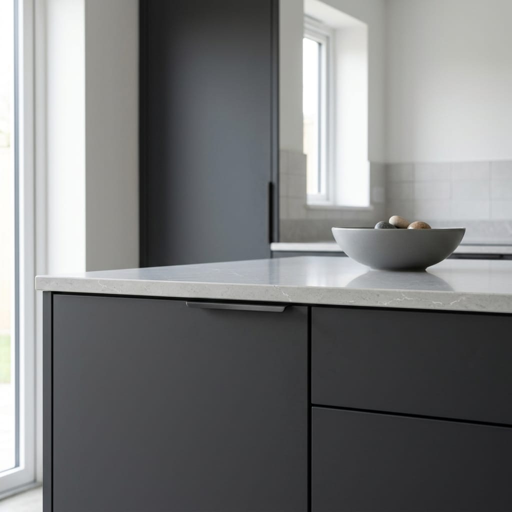 Mastercraft kitchen in Maghull, bespoke design, quality craftsmanship, installed by our own team