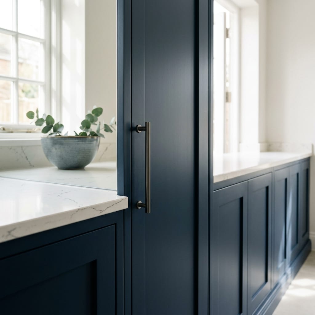 Mastercraft kitchen in Malpas, bespoke design, quality craftsmanship, installed by our own team