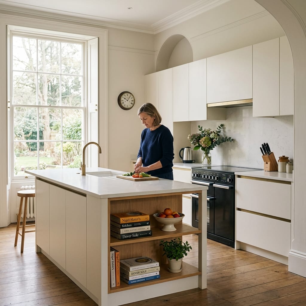 Mastercraft bespoke kitchen in Berkshire — designed, manufactured and installed by our own team