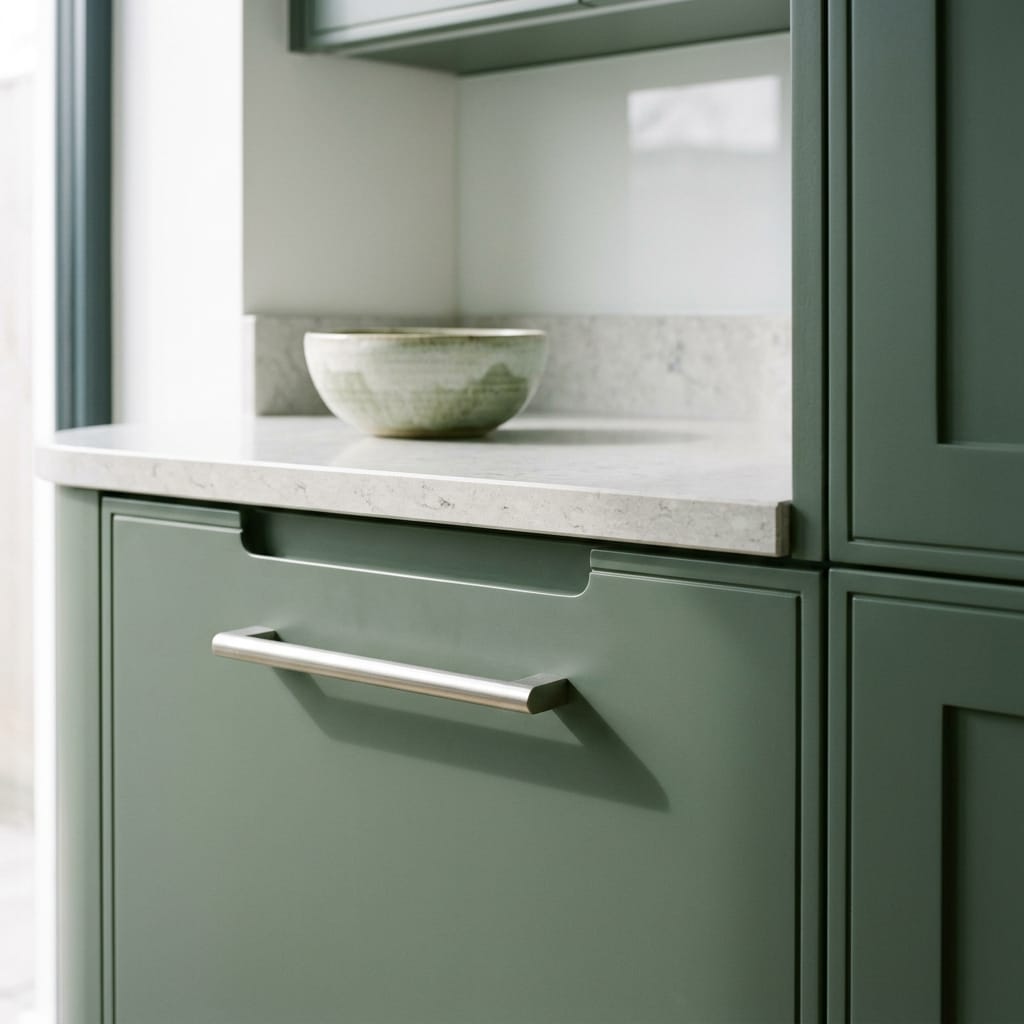 Mastercraft kitchen in Ashton-in-Makerfield, bespoke design, quality craftsmanship, installed by our own team