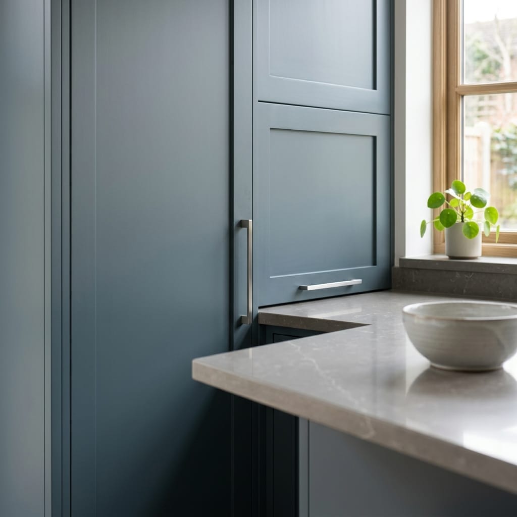 Mastercraft kitchen in Farnworth, bespoke design, quality craftsmanship, installed by our own team