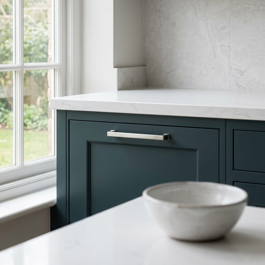 Mastercraft kitchen in Stalybridge, bespoke design, quality craftsmanship, installed by our own team