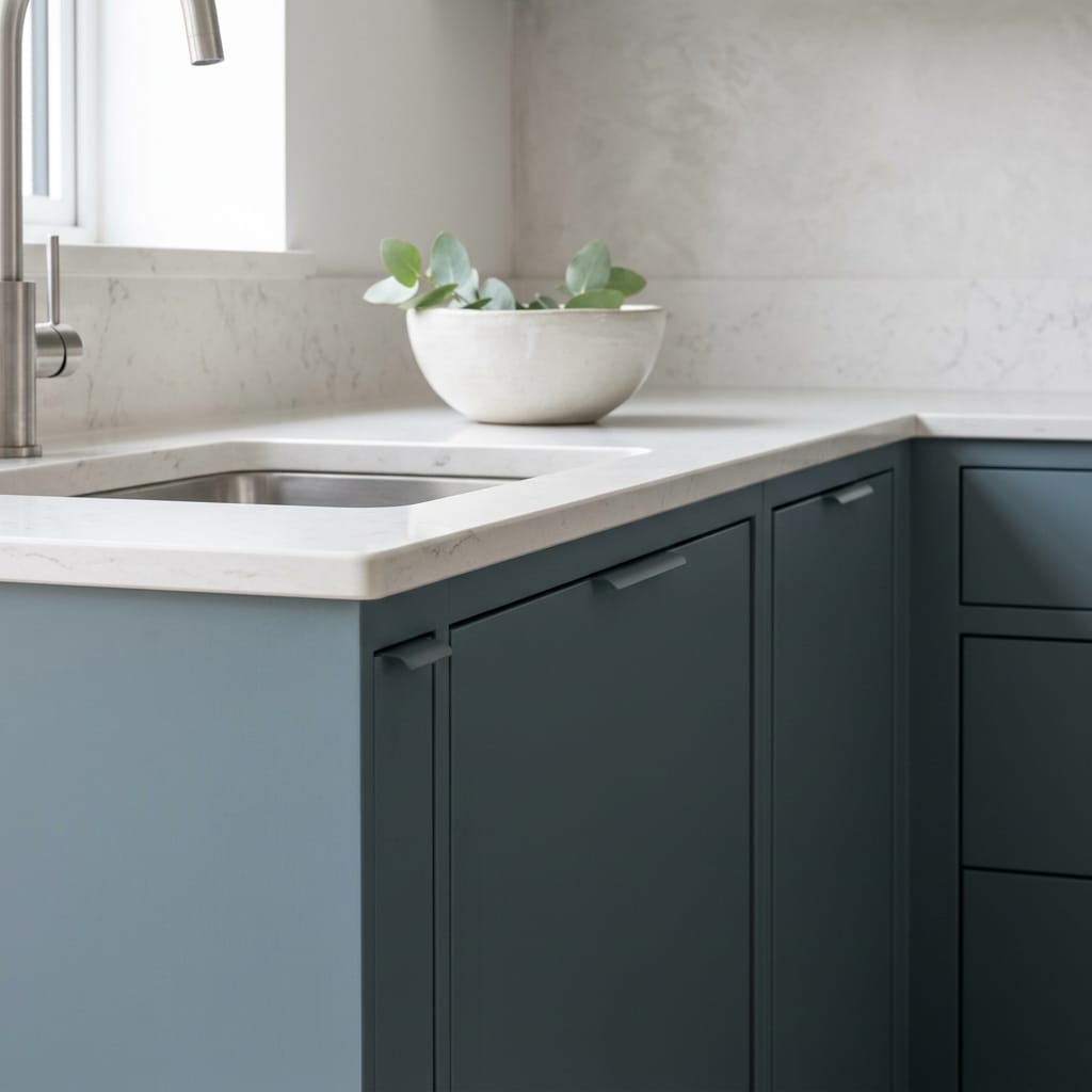 Mastercraft kitchen in Trafford, bespoke design, quality craftsmanship, installed by our own team