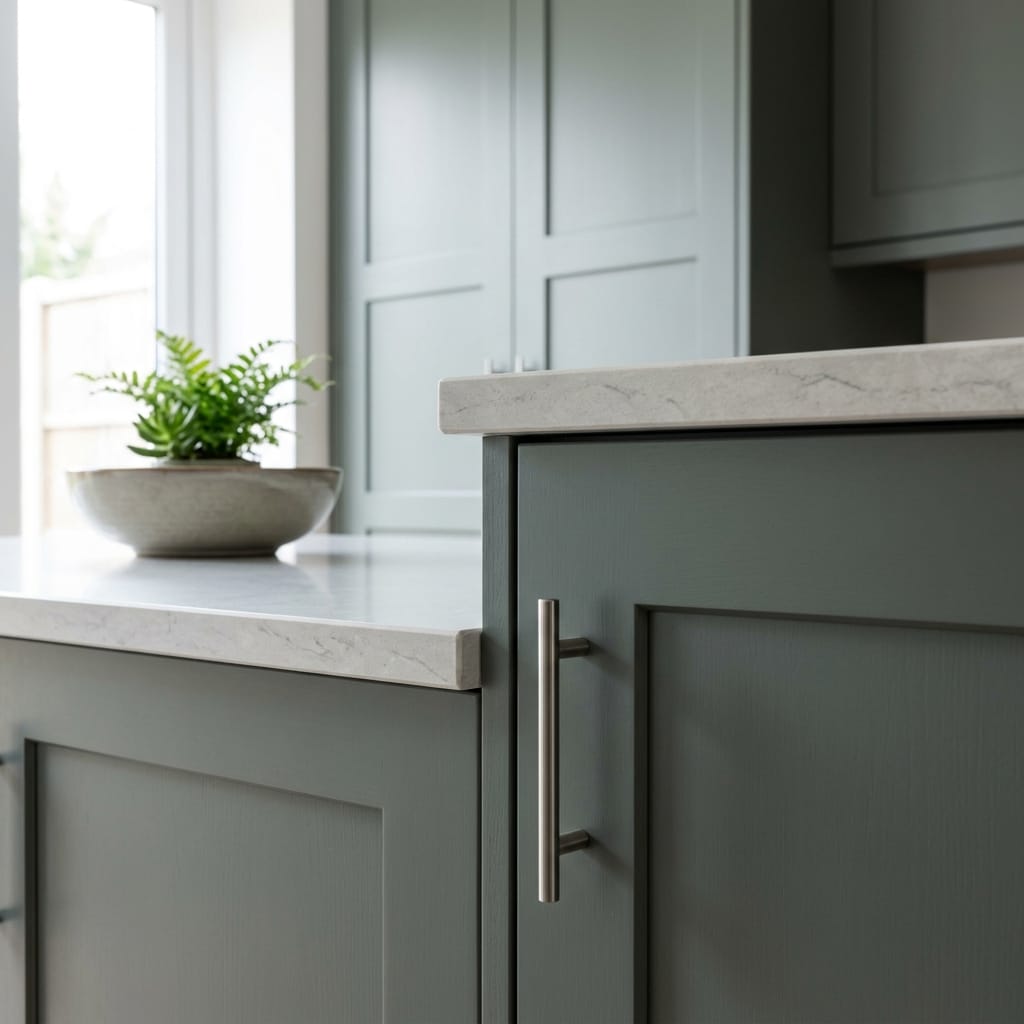 Mastercraft kitchen in Bentley, bespoke design, quality craftsmanship, installed by our own team