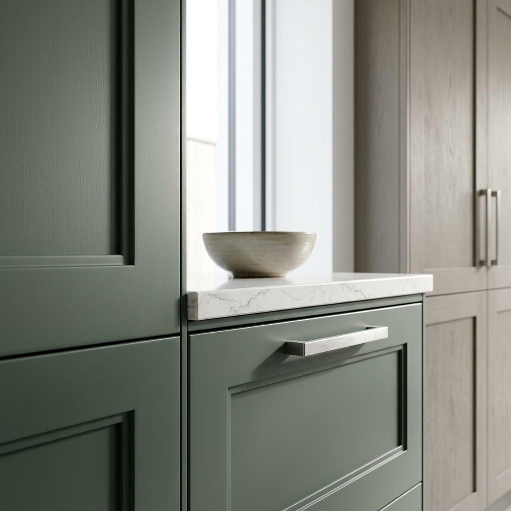 Mastercraft kitchen in Redcar, bespoke design, quality craftsmanship, installed by our own team