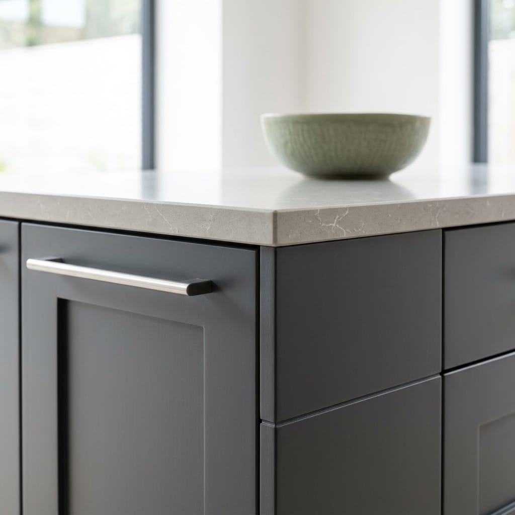 Mastercraft kitchen in Whitby, bespoke design, quality craftsmanship, installed by our own team